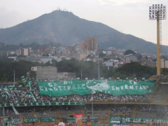 Das Estadio Pascual Guerrero in Cali beim FHalbfinalspiel zwischen Deportivo Cali und Boyacá Chicó am 03.06.2007
