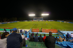 Abendspiel der Primera C zwischen Sportivo Italiano und Ituzaingó im Estadio República de Italia, Sept. 2018