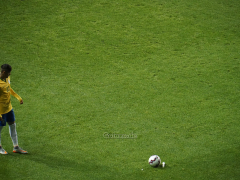 Neymar beim Spiel Brasilien gegen Peru bei der Copa America 2015 in Temuco