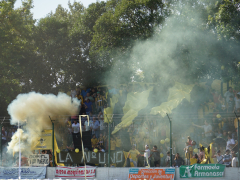 Intro beim TFC-Achtelfinalrückspiel Sportsman - Sportivo Barracas im Estadio Municipal von Carmen de Areco.