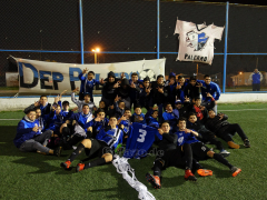 Siegerfoto von Palermo nach dem Finale der U18, Estadio Enrique Pino, Rio Gallegos, März 2019