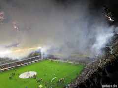 Bombonera beim Achtelfinalhinspiel der Copa Libertadores 2013 zwischen Boca Juniors und Corinthians