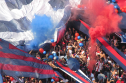 Intro beim Clásico San Lorenzo - Huracán im April 2010
