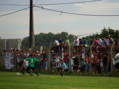 Fans im Estadio Domingo Di Donato von Lima beim Spiel Lima FBC - Social Obrero, Februar 2017