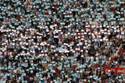 Argentinische Fans gegen Kanada