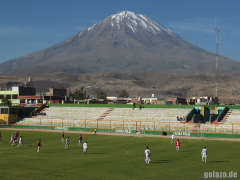 Estadio Municipal de la Tomilla im Rahmen der Copa Peru 2013.