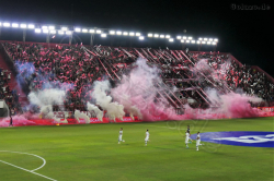 Intro im Estadio Diego Maradona beim Spiel Argentinos Juniors gegen Velez Sarsfiedl, März 2022