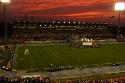 Siegerehrung im Estadio 