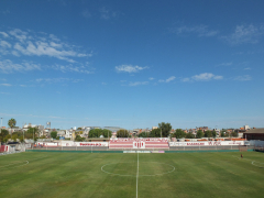 Das Estadio Claudio Chiqui Tapia beim Spiel Barracas Central - Almagro am 11.04.2015