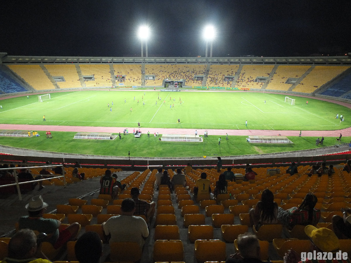 Das Estádio Governador João Castelo von São Luís beim Spiel Sampaio Corrêa - Araioses am 16.03.2014